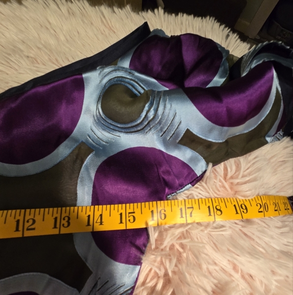 Abaeté Silk Kimono Gathered Waist Statement Sleeve Blouse Women's Small - Picture 15 of 15